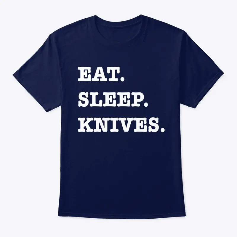 Eat. Sleep. Knives. Logo